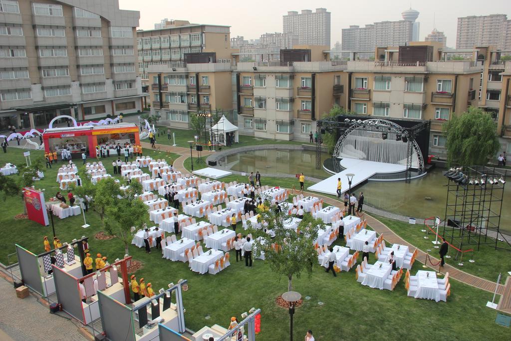 Green Park Hotel Tianjin Binhai  ภายนอก รูปภาพ