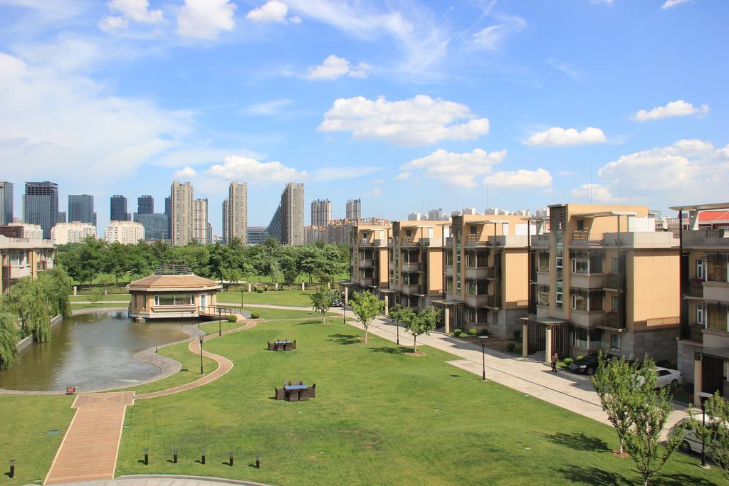 Green Park Hotel Tianjin Binhai  ภายนอก รูปภาพ