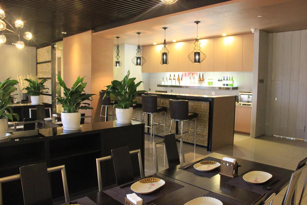 Green Park Hotel Tianjin Binhai  ภายนอก รูปภาพ