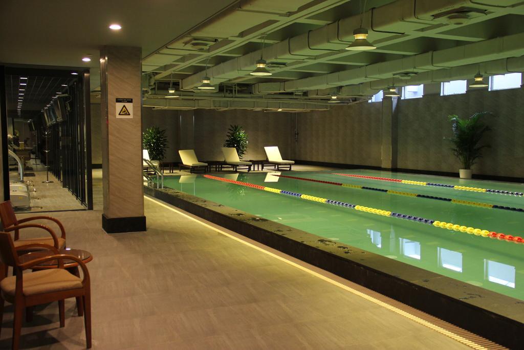 Green Park Hotel Tianjin Binhai  ภายนอก รูปภาพ